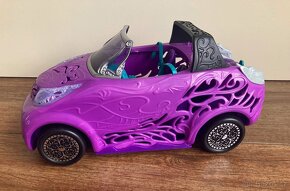 Monster high auto fialové - 4