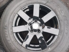 Prodám sadu Orig ALU kol Jeep 255/70R18 celoroční - 4