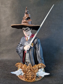 Harry Potter busta - měřítko 1/4 - výška 30 cm - 4