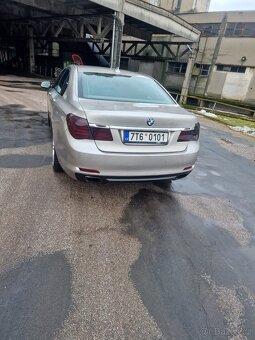 BMW 740d f01 rok 2010 velká výbava najeto 420tkm , NOVA STK - 4