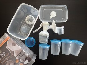 Tommee Tippee ruční odsvačka na mléko + kelímky - 4