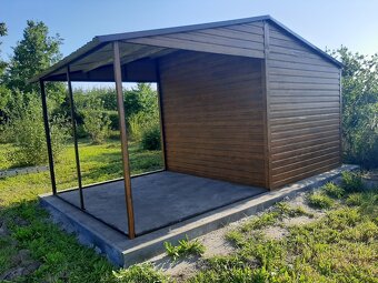 Plechová garáž 5x4m - 4
