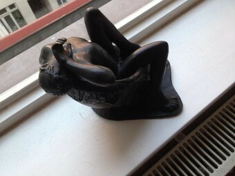 Joseph Erhardy (1928 - 2012) - Bronz, Ex. 3 v. 49, nahý mlad - 4