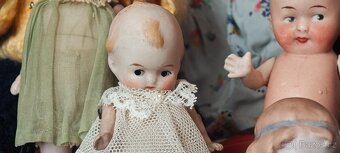 Starožitné porcelánky A.M, Heubach, Kewpie, K+W... - 4