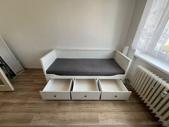 Rozkládací postel IKEA se dvěma matracemi - 4