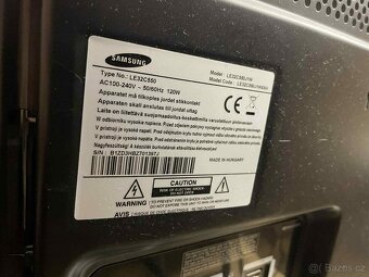 TV Samsung LE32C550J1W se settoboxem a anténou - 4