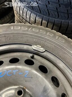 Zimní sada Octavia II,Passat atd 5x112 R15 - 4