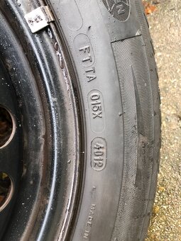 15 " plechové kola VW Caddy-VW Touran-Octavia II zimní pneu - 4