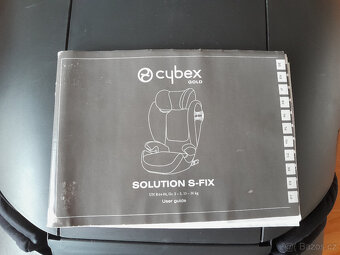 Autosedačka Cybex solution S fix gold - 4