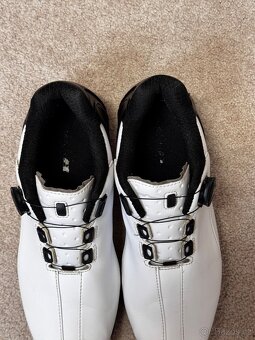 Bridgestone Golf Pánské Golfové Bezspikové Boty SHG080, Bílo - 4