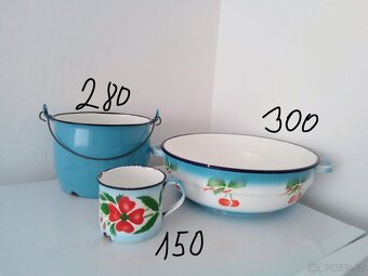 Staré, smaltované nádobí - 4