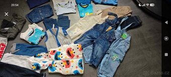 Klučičí oblečení vel 74 - 4