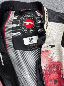 Kožená jednodílná kombinéza GIMOTO vel. 50 - 4