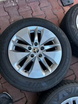 Letní sada Orig.ALU kol Octavia 4, 205/60R16 - 4