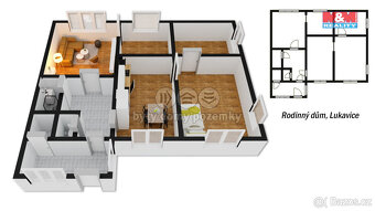 Prodej rodinného domu, 987 m², Lukavice - 4