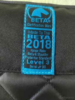 Vesta jezdecká ochranná na koně dětská - 4