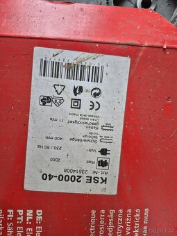 Elektrickoá řetězová pila Ikra KSE2000 - 4