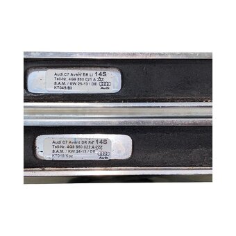 Hagusy chromové 4G9860022A 4G9860021A Audi A6 4G avant 14 - 4