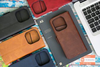 Zavírací pouzdro s bočním páskem pro Xiaomi, Redmi a Poco - 4