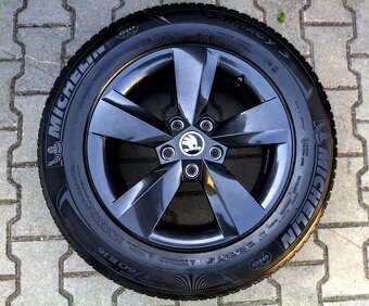 Alu kola originál Škoda Karoq 5x112 R16 - 4