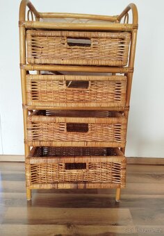 Ratanová komoda/prádelník - 4