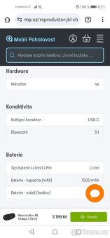 Repraček JBL - 4
