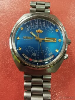Retro hodinky. Molnija, Orient automatic. - 4