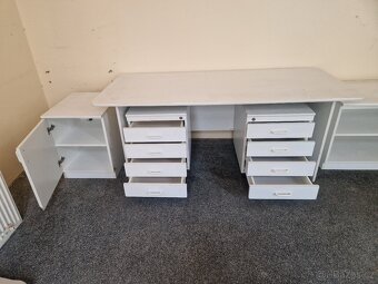 Kancelarsky stul 2xsupliky 2skrinky - 4