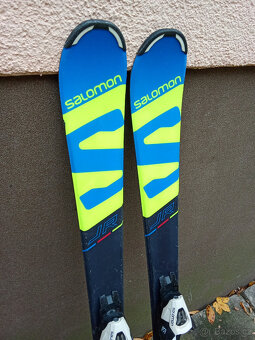 dětské lyže Salomon, 120 cm, nastavitelné vázání - 4