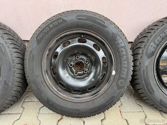 Barum Polaris 6 195/65 r15 zimni + plechové disky - 4