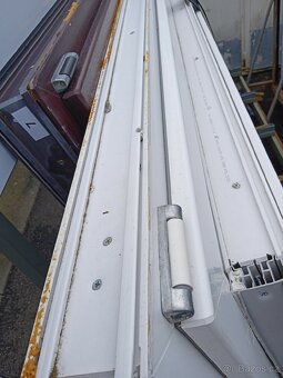 Balkonové dveře pravé, bílé, 2460x950, poz.8 - 4