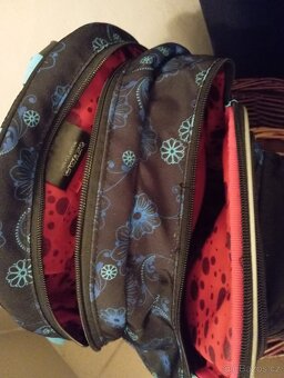 Školní batoh Topgal tmavě modrý s kolibříkem - 4