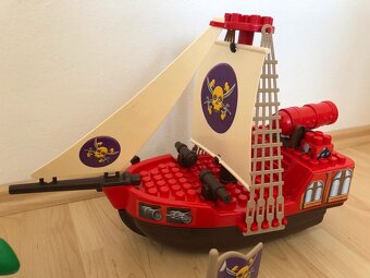 Stavebnice - Pirátská loď - Abrick Écoiffier - 4