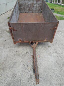 přívěsný vozík sklopny - 4