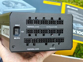 1000W platinový PC zdroj Corsair HX1000 - 4