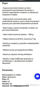 Školní batoh Core Birds - 4