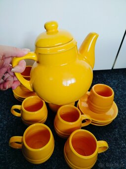 Žlutý čajový set - 4
