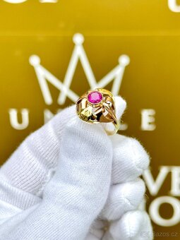 Zlatý prsten 3,47g - 4