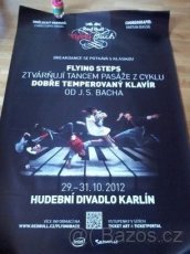 Red Bull Flying Bach Praha 2012 - plakát 120 x 75 cm - nový - 4