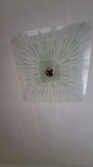 Závěsný skleněný  lustr - 4