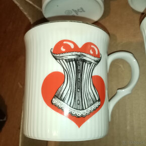 Prodá starý etažér, český porcelán - 4