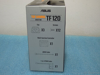 SET 3ks ASUS TUF GAMING TF120 ventilátory ARGB - 4