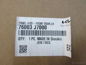 Kia Cee´d III (CD) levé přední dveře 76003-J7000 - 4