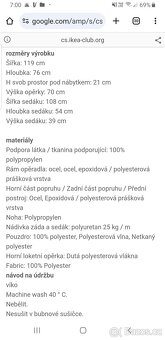 2místna pohovka Ikea Knopparp - 4