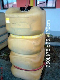 Nádrž na vodu septik jímka plovák na molo - 4