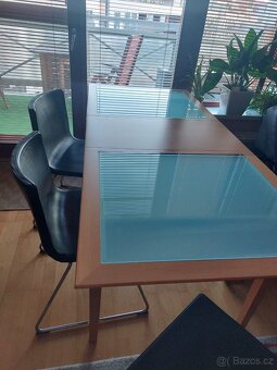 Jídelní stůl rozkladaci 140 (180) x 80 cm - 4