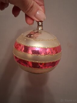 Retro vánoční ozdoby 22ks - 4