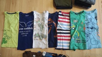 Set chlapeckého oblečnení (třička, mikiny, svetr, tepláky) - 4
