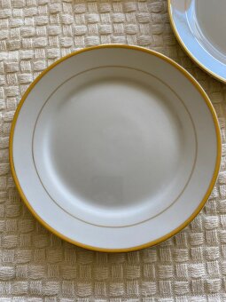 Talíř pozlacený 5ks - 4