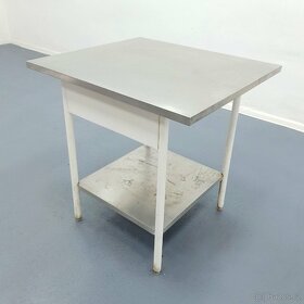 Pracovní stůl s nerezovou deskou 84x75x85 cm - 4